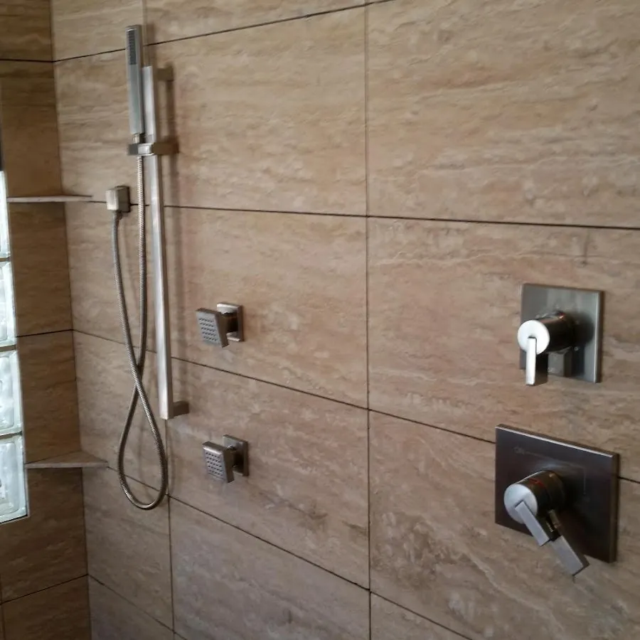 Shower fixture installation for Water Heater Replacement in Kimberly